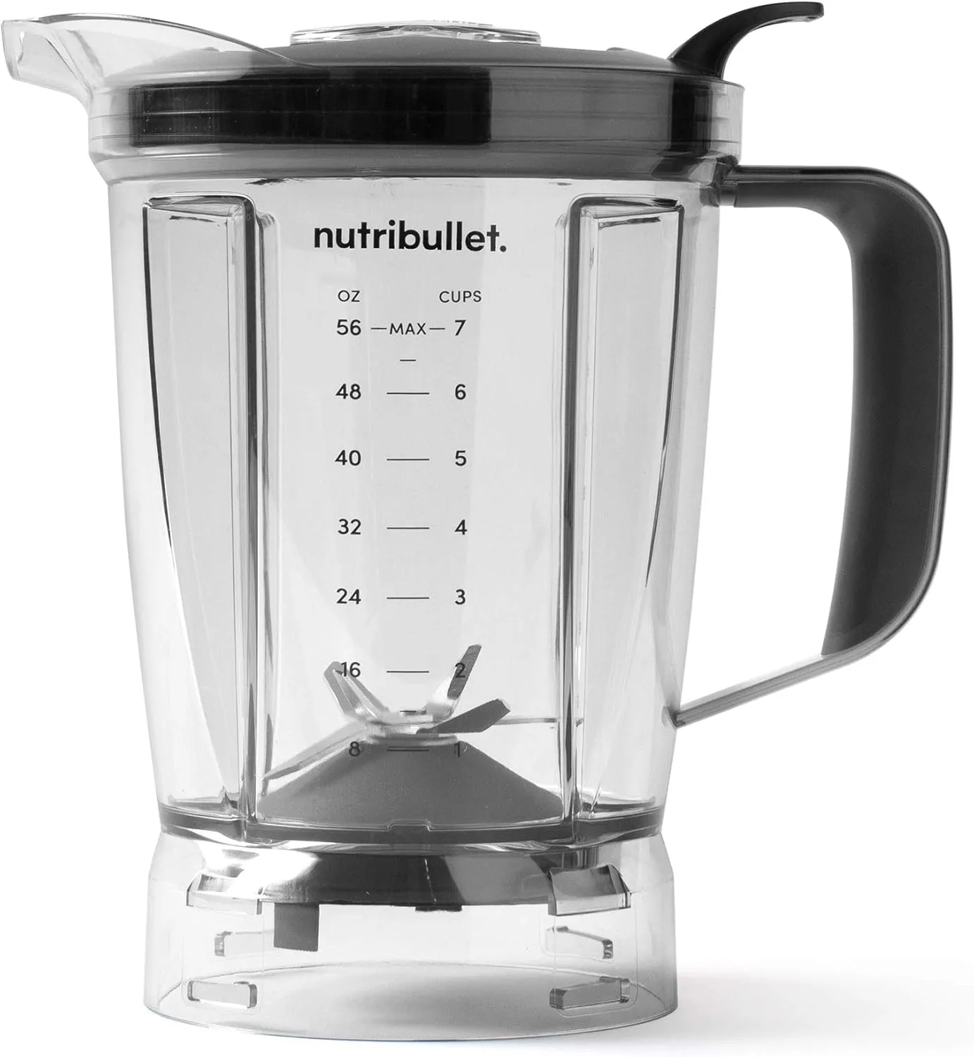 NutriBullet Blender 56 oz Pitcher, Clear/Black