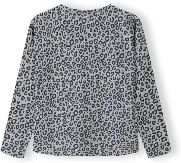⁦Minoti Girls Girls 3Pk Basic Be Kind L/S Graphic Tops Girls 3Pk Basic Be Kind L/S Graphic Tops⁩ - الصورة ⁦7⁩