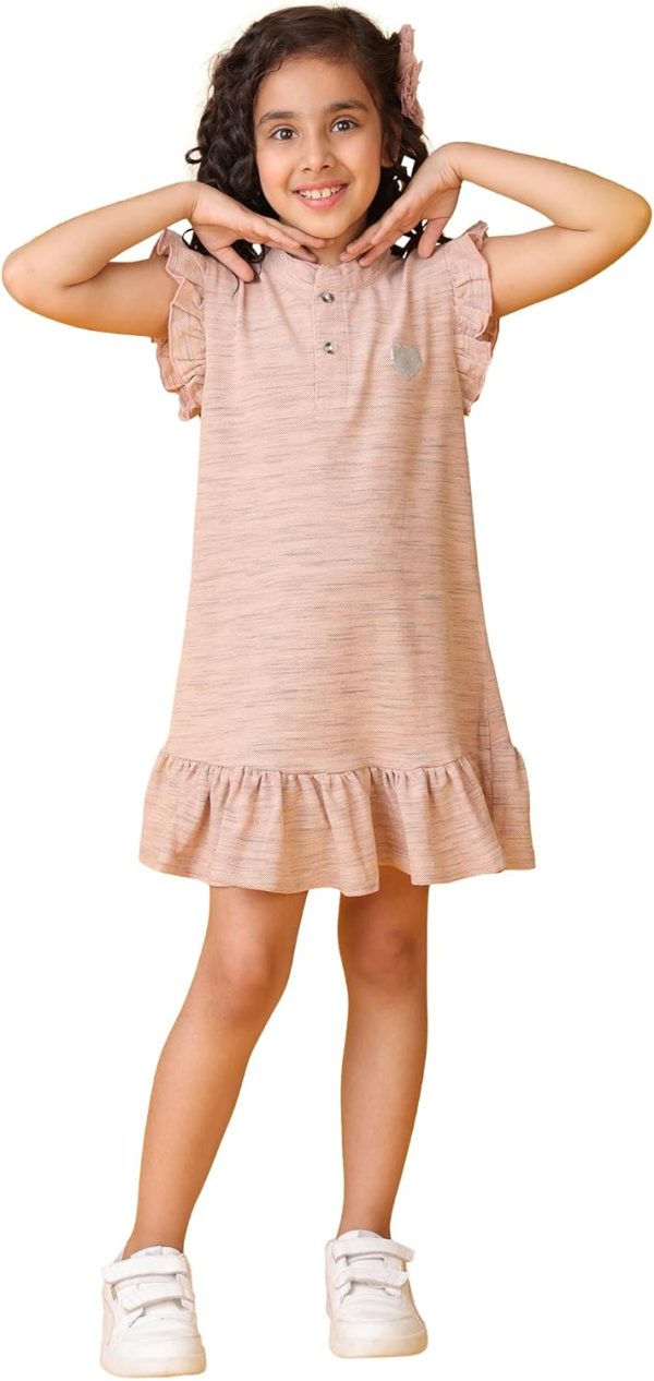 ANTHRILO Summer Dress for Girls | 100% Cotton, Skin Friendly Fabric | Dress for Girls | Casual Wear | 6 Months-14 Years