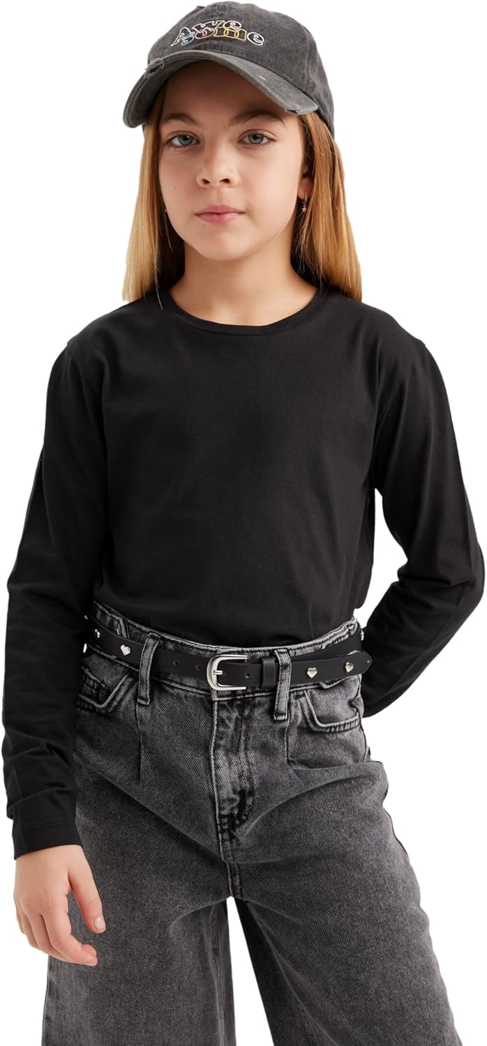 DeFacto Girls B7785A8 T-Shirt 1 DeFacto Girls B7785A8 T-Shirt