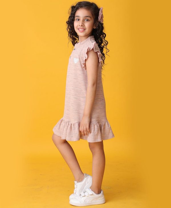 ⁦ANTHRILO Summer Dress for Girls | 100% Cotton, Skin Friendly Fabric | Dress for Girls | Casual Wear | 6 Months-14 Years⁩ - الصورة ⁦3⁩