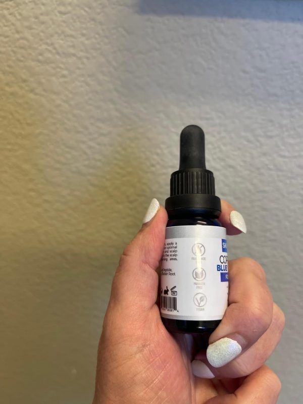 ⁦Copper Peptide GHK-Cu DIY Make Your Own Face and Hair Serum Mix with Any Skincare Product, Skin Perfection 0.5 Fl Oz, 300 Drops⁩ - الصورة ⁦3⁩