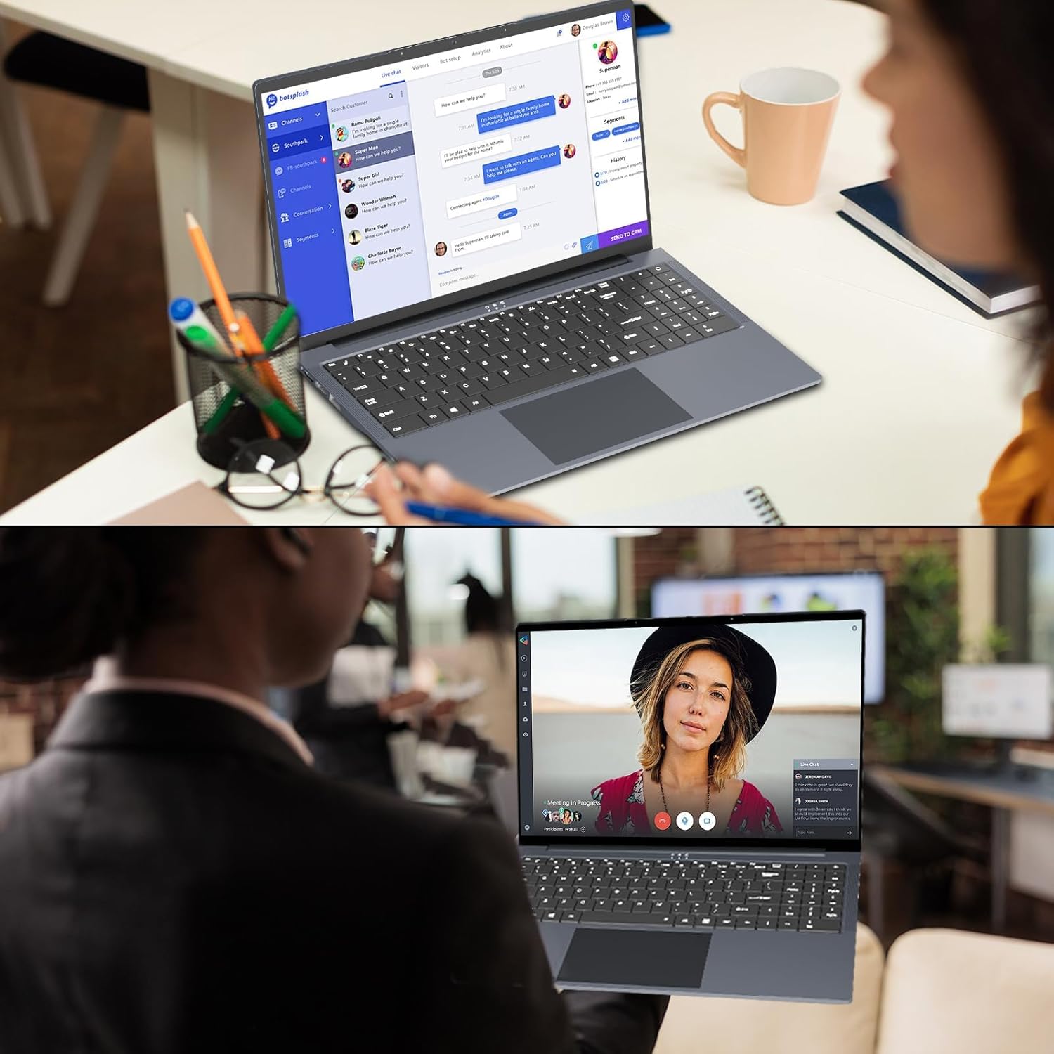 AVENKA Gaming Laptop i5, 16 inch Laptop Up to 3.60 GHz, Business Notebook Computer for 16GB RAM 1TB SSD, Full HD 1920X1200 Display Backlit Keyboard 180 Angle Opening,Business Work laptops,WiFi 5,HDMI 7 AVENKA Gaming Laptop i5, 16 inch Laptop Up to 3.60 GHz, Business Notebook Computer for 16GB RAM 1TB SSD, Full HD 1920X1200 Display Backlit Keyboard 180 Angle Opening,Business Work laptops,WiFi 5,HDMI - الصورة 7