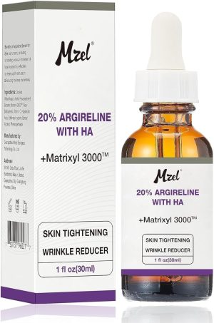 Azonee Face Lifting Serum Peptide Serum, Collagen Peptide Face Serum, Pure Hyaluronic Acid Face Serum with Vitamin C, Deep Wrinkle Removal, Anti-Aging, Skin Conditioning, Peptide Plumping Serum