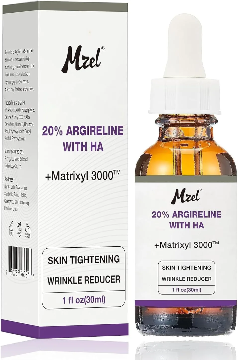Azonee Face Lifting Serum Peptide Serum, Collagen Peptide Face Serum, Pure Hyaluronic Acid Face Serum with Vitamin C, Deep Wrinkle Removal, Anti-Aging, Skin Conditioning, Peptide Plumping Serum