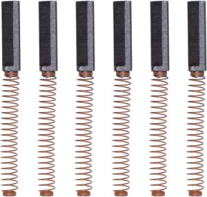 SUUJI 6Pcs W10380496 Carbon Mixer Motor Brushes By Compatible with KitchenAid Stand Mixers Replacement For 9706416 W10260958 PS3495098 AP5178083 K45 K45SS KSM103 KSM110 KSM150 KSM151 K5SS KP50P