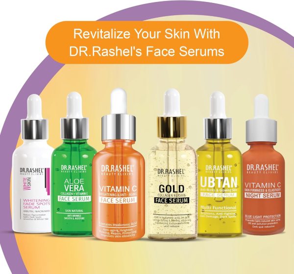 ⁦DR.Rashel Vitamin C Serum for Face | Pore Minimizing Face Serum for Anti Aging | Brightening Face Serum for Men and Women⁩ - الصورة ⁦7⁩