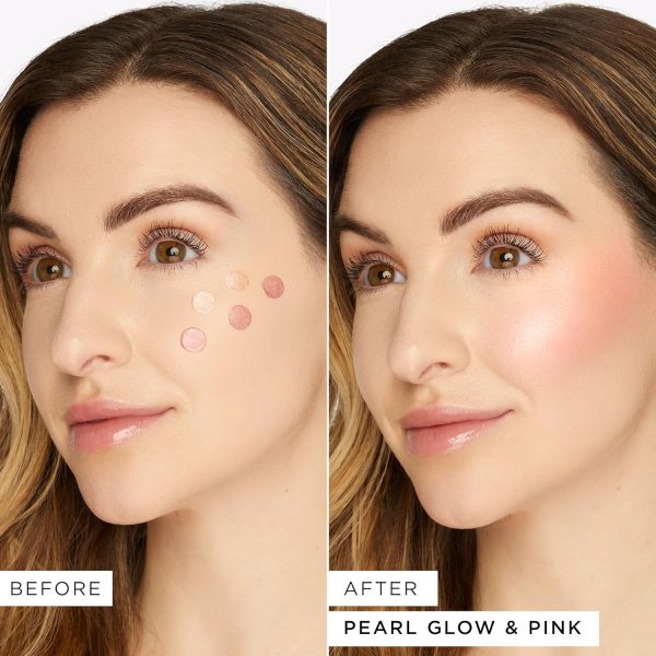 ⁦tarte tarte glowing cheeks blush tape & glow tape duo - pink & pearl glow - travel size⁩ - الصورة ⁦2⁩