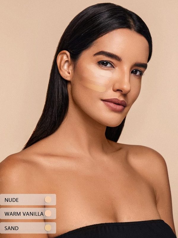 ⁦SHEGLAM Complexion Pro Long Lasting Breathable Matte Foundation-Warm Vanilla⁩ - الصورة ⁦4⁩