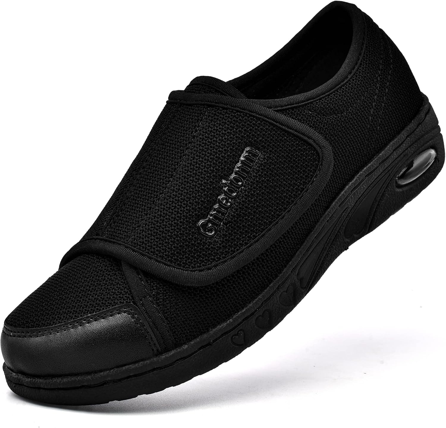 Gmedonm Women's Wide Shoes with Adjustable Lightweight for Diabetic Edema Plantar Fasciitis Bunions Arthritis Swollen Feet Air Cushion Bottom Fattening and Widening Elderly Shoes 1 Gmedonm Women's Wide Shoes with Adjustable Lightweight for Diabetic Edema Plantar Fasciitis Bunions Arthritis Swollen Feet Air Cushion Bottom Fattening and Widening Elderly Shoes