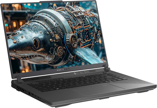⁦ASUS ROG Strix G16 Gaming Laptop, AMD Ryzen 9-9955HX, 32 GB DDR5 RAM, 2 TB PCIe SSD, 16" WUXGA (1920x1200) 165Hz Display, Nvidia G-Force RTX 5060, 4-Zone RGB Keyboard, W11 Pro, Eclipse Gray⁩ - الصورة ⁦6⁩
