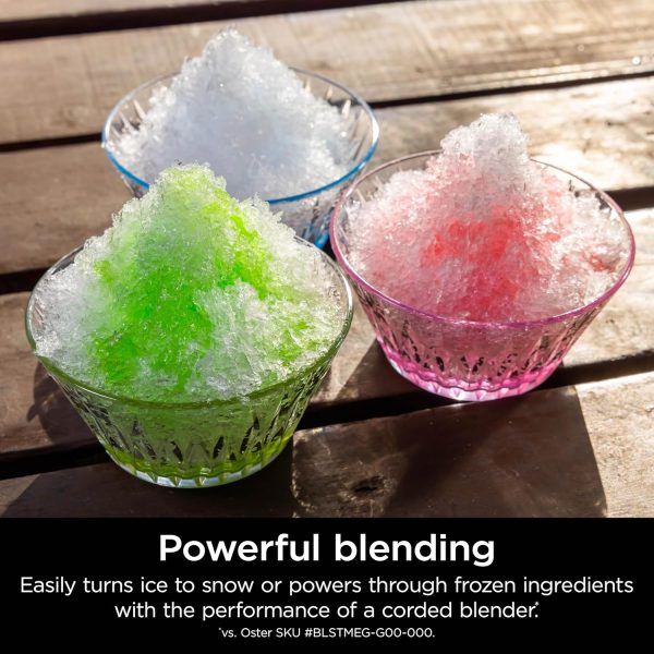 ⁦Ninja Blast Max, Portable Blender + Twist & Go, Personal Blender, Ninja Blender, Smoothie, Blend, Ice Crush, 3 Programs, Cordless, 22 oz removable Vessel, Dishwasher Safe, Leakproof, Silver, BC251SL⁩ - الصورة ⁦6⁩