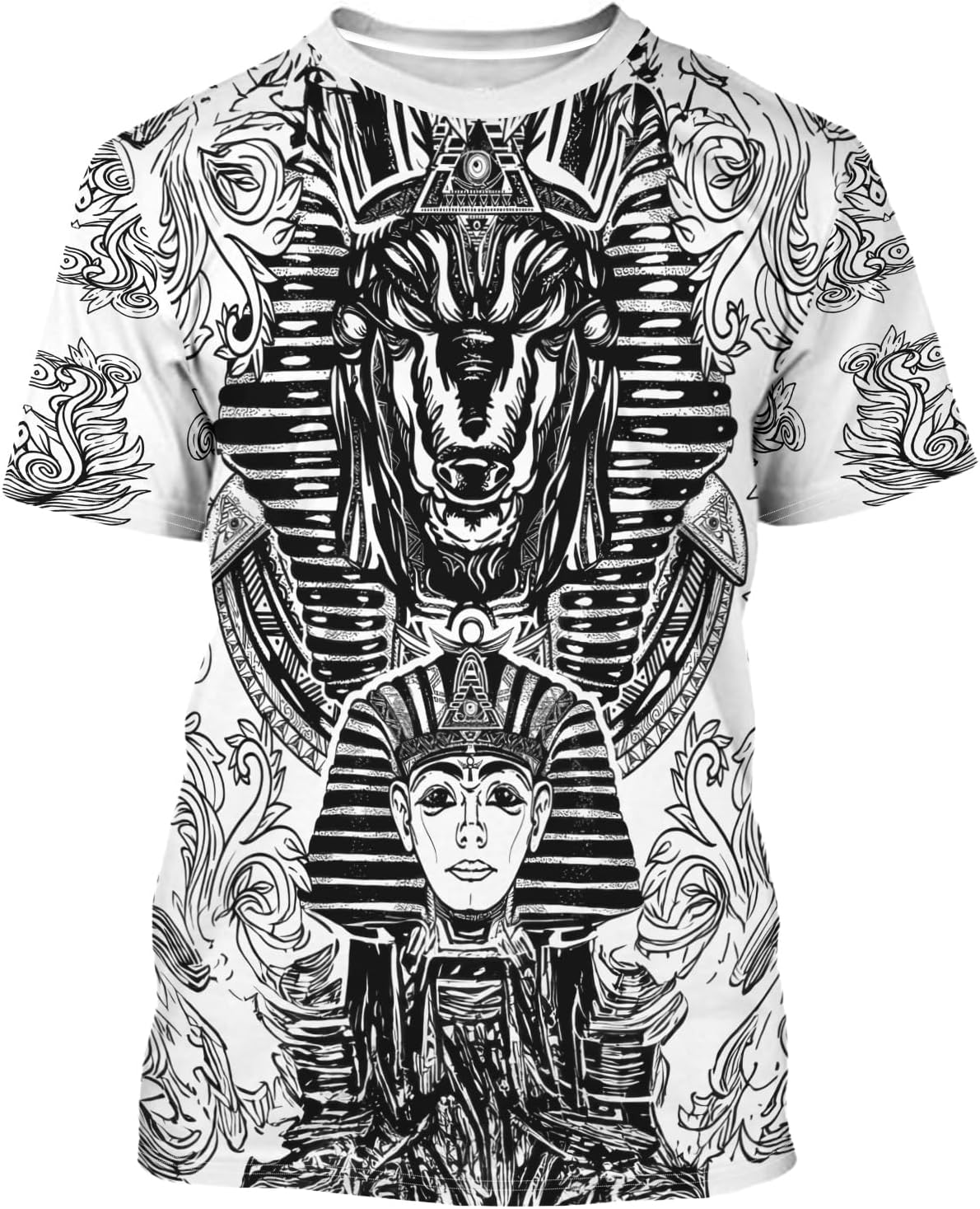 BJU Ancient Egypt Graphic T-Shirt Crewneck Tee 3D Printed Short Sleeve Loose Casual Top Unisex 1 BJU Ancient Egypt Graphic T-Shirt Crewneck Tee 3D Printed Short Sleeve Loose Casual Top Unisex