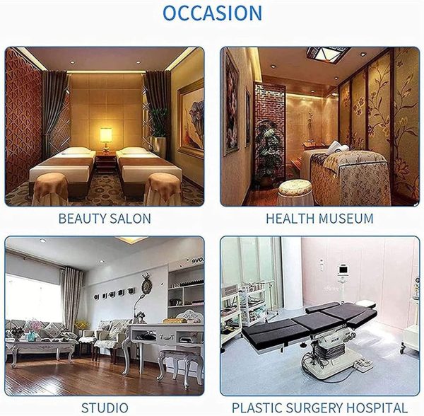 ⁦ACDBDYW 8 in 1Hydrogen Oxygen Facial Machine,Bubble Jet Hydrafacial Sprayer Lifting Moisturizing Facial Skin Care Wrinkle Remove Equipment,Whitening Shrink Pores Beauty Salon⁩ - الصورة ⁦7⁩