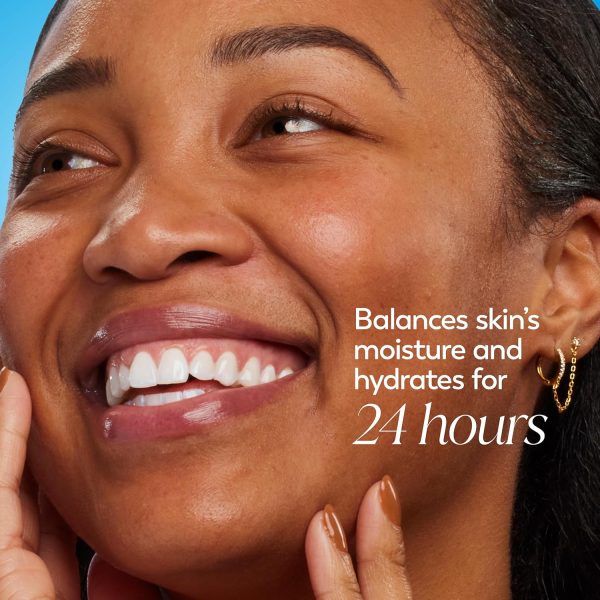 ⁦Olay Hyaluronic Acid Face Moisturizer, Instant Hydration for Women, Fragrance-Free - Dry Skin Solution, Glowing, Smoothing, Plumping, Renewing - Niacinamide, Amino Peptides 1.7 Oz⁩ - الصورة ⁦6⁩