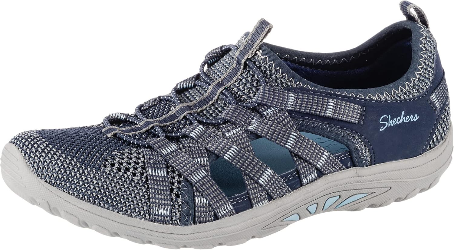 Skechers Oxford Flat Reggae Fest - Neap - Webbing Trimmed Knit Fisherman womens 1 Skechers Oxford Flat Reggae Fest - Neap - Webbing Trimmed Knit Fisherman womens