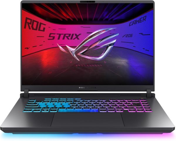 ⁦ASUS ROG Strix G16 (2025) Gaming Laptop, 16” FHD+ 16:10 165Hz/3ms Display, NVIDIA® GeForce RTX™ 5050 Laptop GPU, Intel® Core™ i7 Processor 14650HX, 16GB DDR5, 1TB PCIe Gen 4 SSD, Wi-Fi 7, Win 11 Home⁩ - الصورة ⁦12⁩