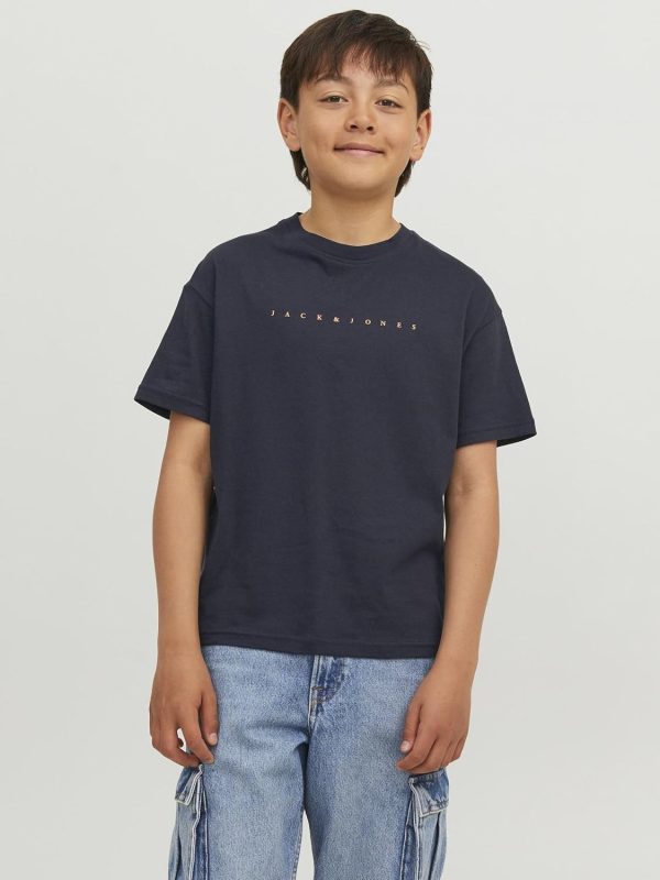 ⁦JACK & JONES Boys JJESTAR JJ TEE SS NOOS JNR T-Shirt⁩ - الصورة ⁦2⁩