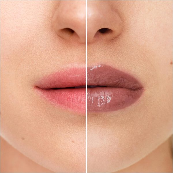 ⁦Rimmel Stay Plumped Lip Gloss, 758 Rosie Posie, Pack of 1⁩ - الصورة ⁦4⁩