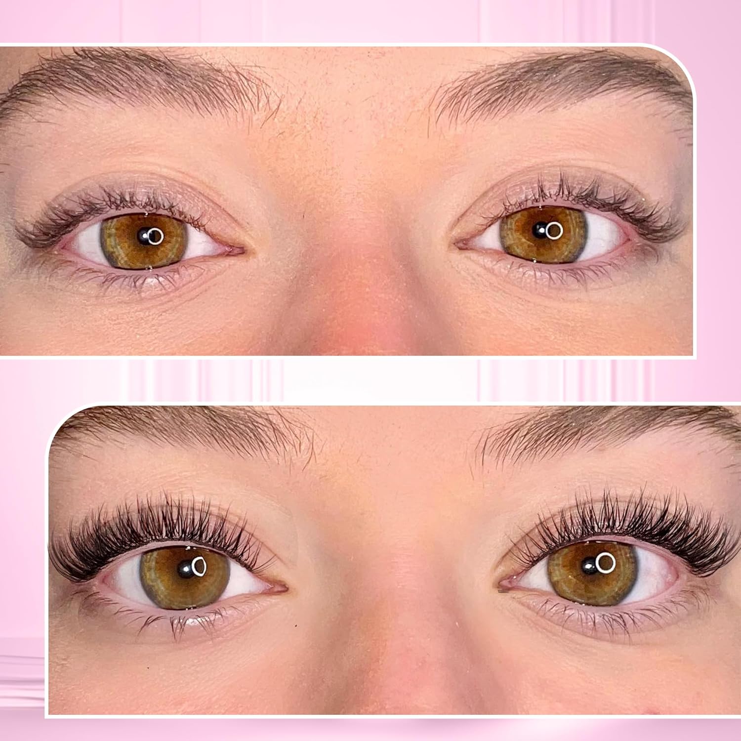 DIY Lash Extension Kit Natural Look Wispy Lash Clusters D Curl 154pcs Lashes Clusters 8-16mm Eyelash Extension Kit Lash Bond and Seal Lash Tweezers Individual Lashes Lash Cluster Kit For Beginners 5 DIY Lash Extension Kit Natural Look Wispy Lash Clusters D Curl 154pcs Lashes Clusters 8-16mm Eyelash Extension Kit Lash Bond and Seal Lash Tweezers Individual Lashes Lash Cluster Kit For Beginners - الصورة 5