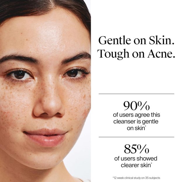 ⁦Neutrogena Oil-Free Acne Face Wash, Fragrance Free, Sensitive Skin Facial Cleanser with 2% Salicylic Acid Acne Treatment for Face, 9.1 Fl Oz⁩ - الصورة ⁦6⁩