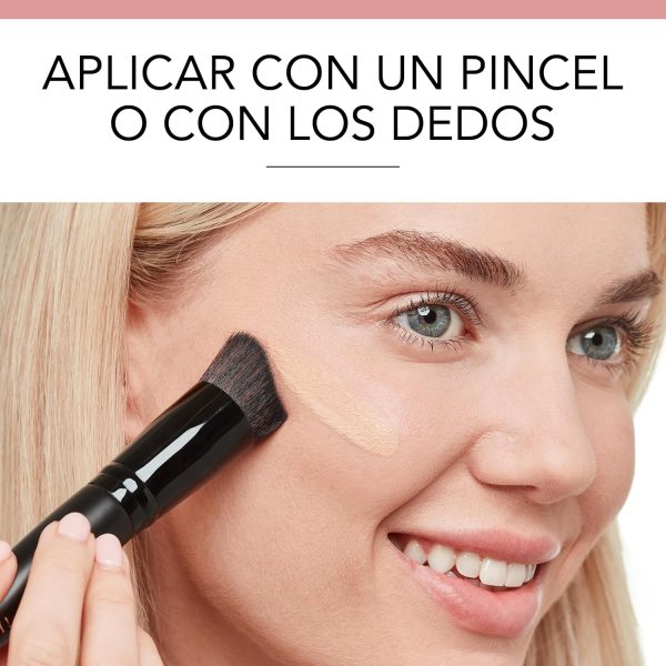 ⁦Bourjois Always Fabulous Air Mat Foundation - Lightweight Liquid Foundation - Natural Skin-Matte Finish - Long-Lasting Wear - Full Coverage - Up To 24hrs - Sensitive Skin - 30ml - 003 Light Beige⁩ - الصورة ⁦6⁩