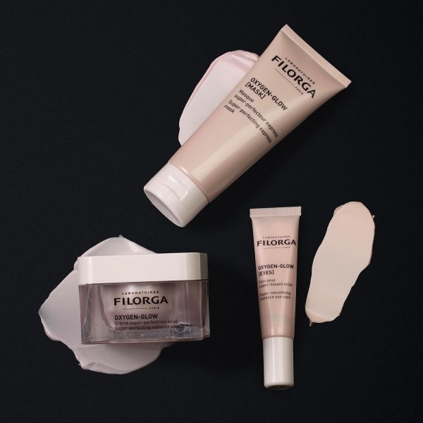 ⁦Filorga Oxygen-Glow Express Face Mask, Full Fast Acting Hydrating Skincare Treatment With Hyaluronic Acid and L-Enzyme for Flawless Skin in 10 Minutes, 2.53 fl. oz.⁩ - الصورة ⁦3⁩