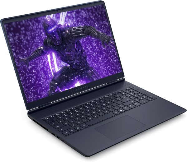 ⁦Alienware 16 Aurora Gaming Laptop, Intel 7-240H, 32 GB DDR5 RAM, 1 TB PCIe SSD, 16" WQXGA (2560x1600) 120Hz Display, Nvidia G-Force RTX 5060, Backlit Keyboard, W11 Home, Blue⁩ - الصورة ⁦6⁩