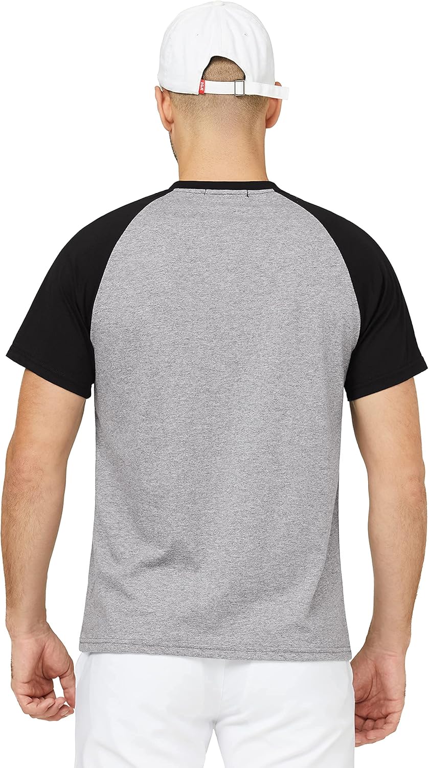 Derminpro Men's Henley Cotton Casual Short/Long Sleeve Lightweight Button T-Shirts 4 Derminpro Men's Henley Cotton Casual Short/Long Sleeve Lightweight Button T-Shirts - الصورة 4