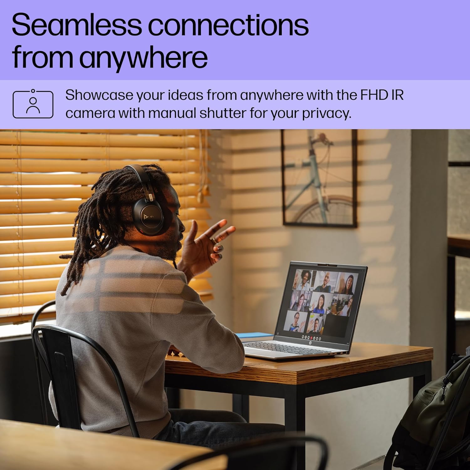 HP Omnibook 5 16" - 2025 AI Touch Laptop - 32GB LPDDR5xRAM- 2TB SSD - AMD Ryzen AI 7 350-2K (1920 x 1200) - Backlit KB - FHD Camera - Win 11 Pro - Charger 5 HP Omnibook 5 16" - 2025 AI Touch Laptop - 32GB LPDDR5xRAM- 2TB SSD - AMD Ryzen AI 7 350-2K (1920 x 1200) - Backlit KB - FHD Camera - Win 11 Pro - Charger - الصورة 5