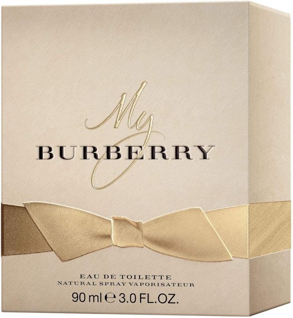 ⁦Burberry Perfume - Burberry My Burberry - perfumes for women - Eau de Toilette, 90ml⁩ - الصورة ⁦3⁩