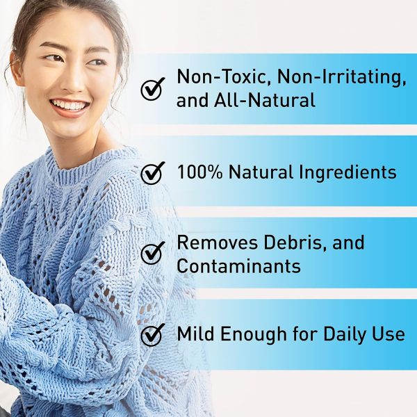 ⁦OCuSOFT HypoChlor Spray - Non-Irritating Hypochlorous Acid Spray & Eyelid Cleanser Solution to Remove Oil & Debris- 2 fl oz⁩ - الصورة ⁦3⁩