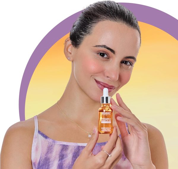 ⁦DR.Rashel Vitamin C Serum for Face | Pore Minimizing Face Serum for Anti Aging | Brightening Face Serum for Men and Women⁩ - الصورة ⁦2⁩