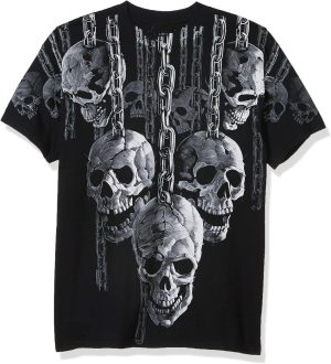 Liquid Blue Men's Plus-Size Hanging Out T-Shirt