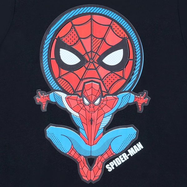 ⁦Marvel Boys Marvel Spiderman Kids Boys Short Sleeves T-Shirt Western (pack of 1)⁩ - الصورة ⁦5⁩