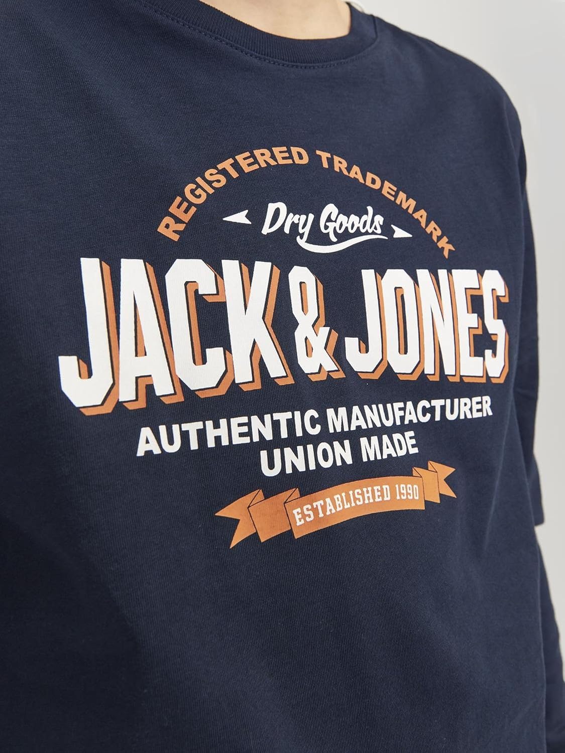 JACK & JONES Boys LOGO TEE LS O-NECK 2 COL JNR T-Shirt 8 JACK & JONES Boys LOGO TEE LS O-NECK 2 COL JNR T-Shirt - الصورة 8