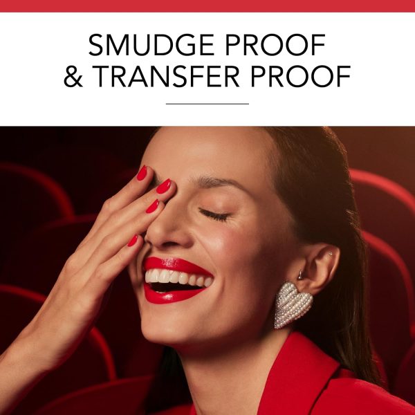 ⁦Bourjois Fabuleux Ink Lacquer, 08 Cinna'mon Amour, Glossy Lip Stain, Hydrating Non-sticky Shine, Smooth, Healthy-Looking Lips, Sunflower Oil, Smudge Proof and Transfer Proof, Up to 8H Wear, 3.5ml⁩ - الصورة ⁦4⁩