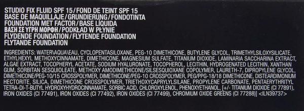 ⁦MAC Studio Fix Fluid Foundation SPF 15, NW15⁩ - الصورة ⁦6⁩