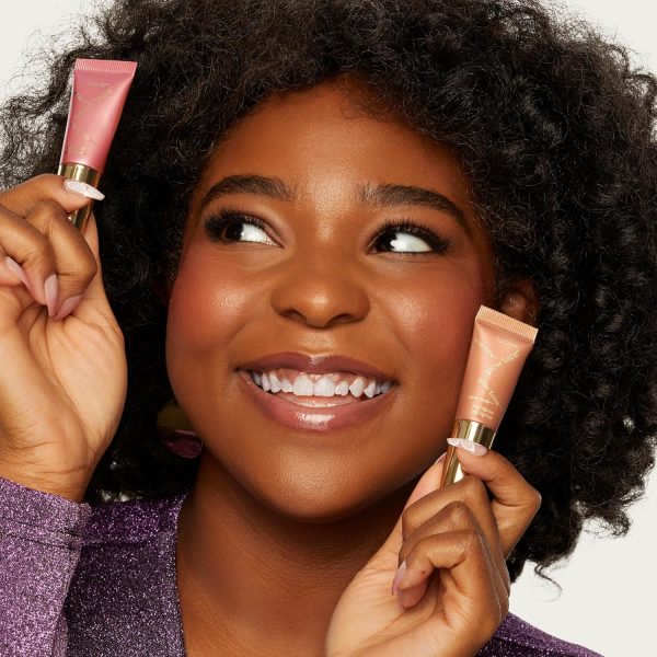 ⁦tarte tarte glowing cheeks blush tape & glow tape duo - pink & pearl glow - travel size⁩ - الصورة ⁦6⁩
