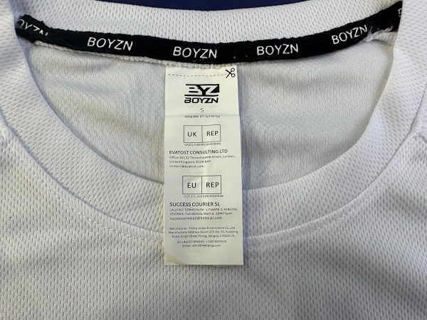 ⁦Boyzn Men's 3 Pack Running Workout Shirts Quick Dry Moisture Wicking Short Sleeve Mesh Athletic T-Shirts⁩ - الصورة ⁦10⁩