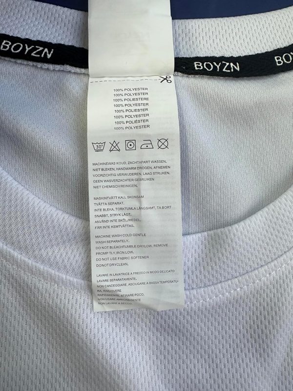 ⁦Boyzn Men's 3 Pack Running Workout Shirts Quick Dry Moisture Wicking Short Sleeve Mesh Athletic T-Shirts⁩ - الصورة ⁦11⁩