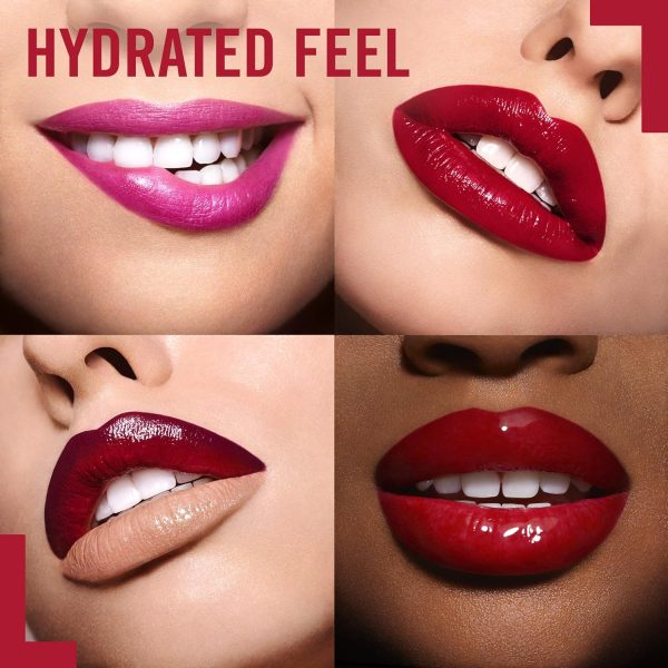 ⁦Rimmel London Moisture Renew Lipstick [3607349610340], 030 Gray Suede⁩ - الصورة ⁦4⁩