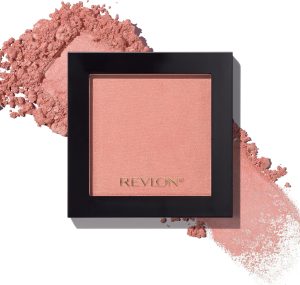 Revlon Powder Blush, Face Makeup Stocking Stuffers for Women, Buildable Color, Lightweight & Smooth Finish, 028 Apricute, 0.17 oz