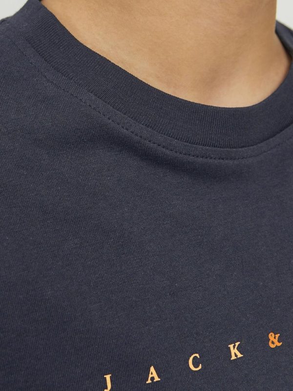 ⁦JACK & JONES Boys JJESTAR JJ TEE SS NOOS JNR T-Shirt⁩ - الصورة ⁦6⁩