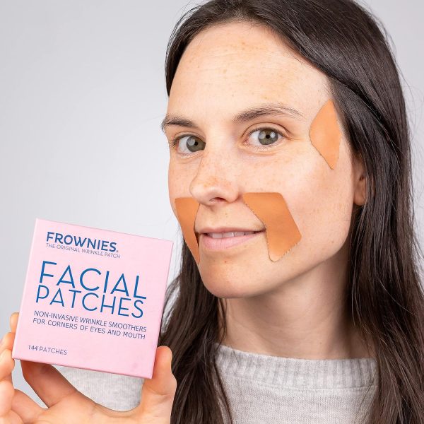 ⁦Frownies Corners of Eyes and Mouth (NEW PINK BOX) 144 patches⁩ - الصورة ⁦4⁩