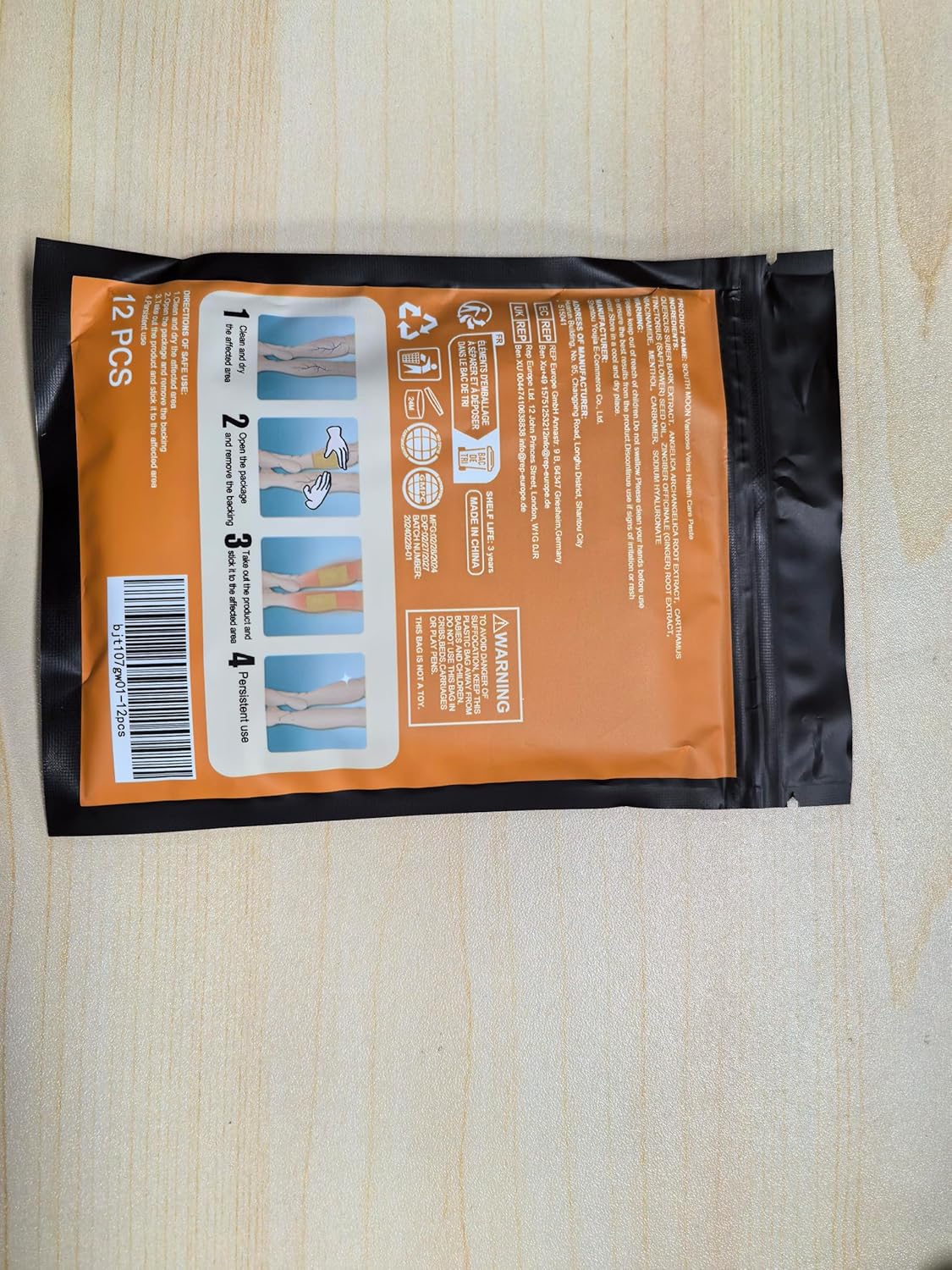 Varicose Vein Patch Treatment for Legs veinhealth varicose veins treatment patch vein healing varicose veins treatment Patches Soothing Leg Patches (36 PCS), 12 Count 7 Varicose Vein Patch Treatment for Legs veinhealth varicose veins treatment patch vein healing varicose veins treatment Patches Soothing Leg Patches (36 PCS), 12 Count - الصورة 7