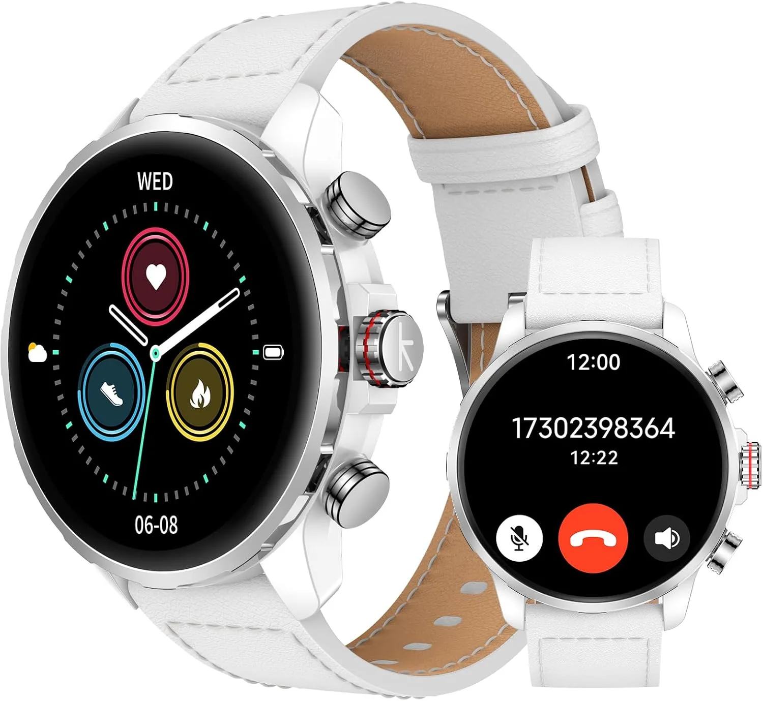 Kieslect Smartwatch Kr 3 White 47mm 15 AMOLED HD GPS jpg
