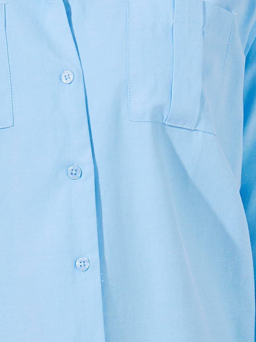 Styli Women Button Down Collar Neck Loose Fit Shirt 3 Styli Women Button Down Collar Neck Loose Fit Shirt - الصورة 3