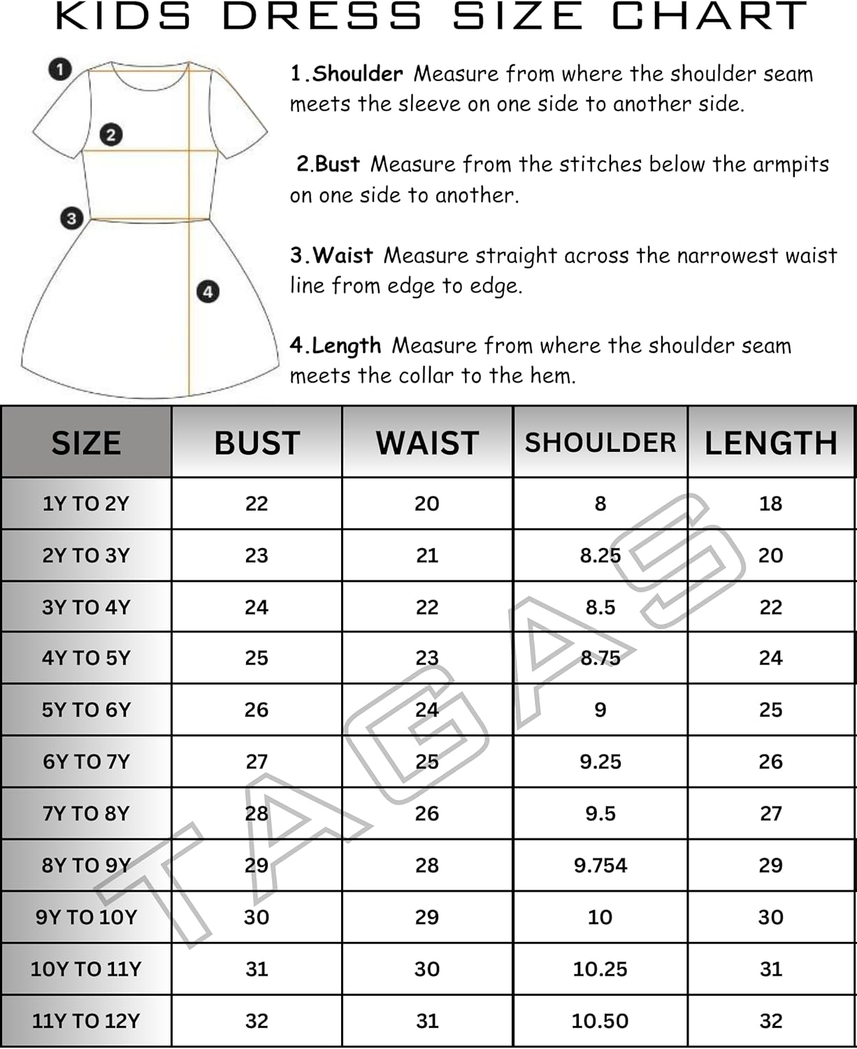 TAGAS baby-girls KD-203 Dress (pack of 1) 6 TAGAS baby-girls KD-203 Dress (pack of 1) - الصورة 6