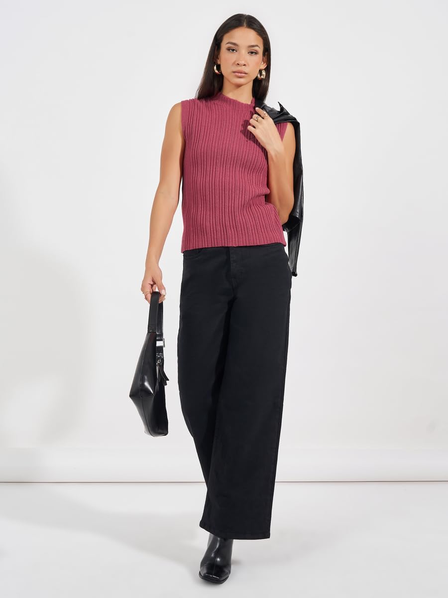 Styli Womene Textured Flat Knit Top 2 Styli Womene Textured Flat Knit Top - الصورة 2